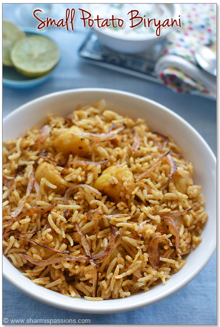 Potato Rice Recipe   Potato Biryani Recipe - 5