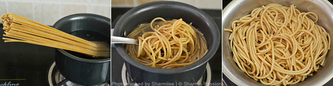 Spaghetti Stir Fry Recipe - Step1