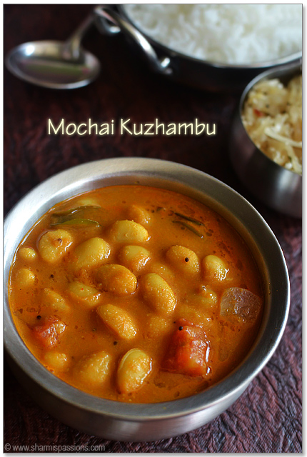 Mochai Kuzhambu Recipe