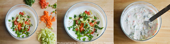 Mixed Vegetable Raita Recipe - Step2