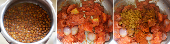 Kadala Curry Recipe - Step1