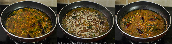 How to make inji puli - Step3