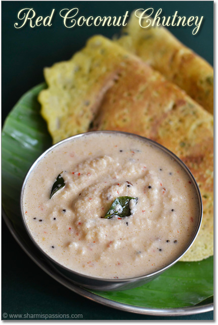 Red Coconut Chutney