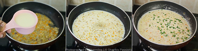 How to make oats soup - Step3