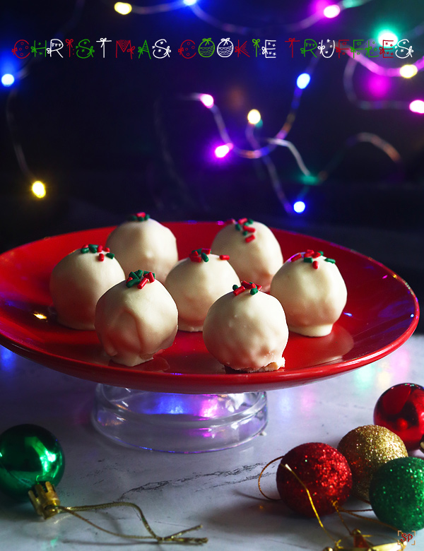 Christmas cookie truffles recipe