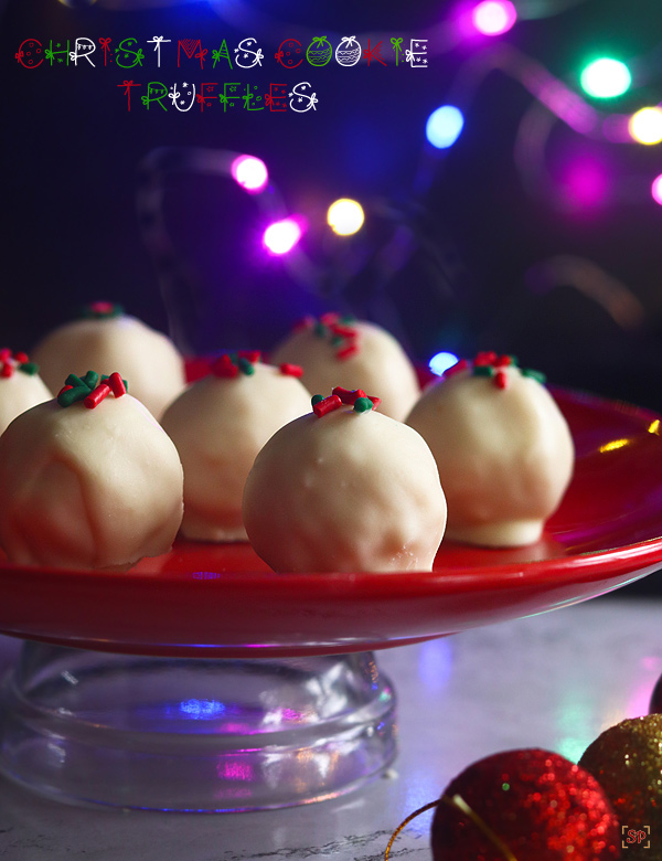 Christmas cookie truffles recipe