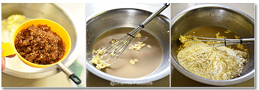 Eggless Custard Powder Snack Cake Step2