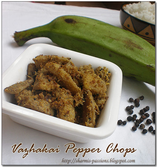 Vazhakai Pepper Chops