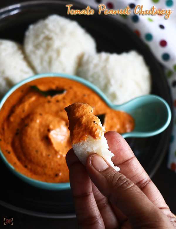 Tomato peanut chutney recipe