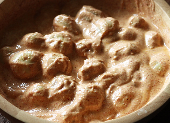tandoori aloo gravy recipe mix well