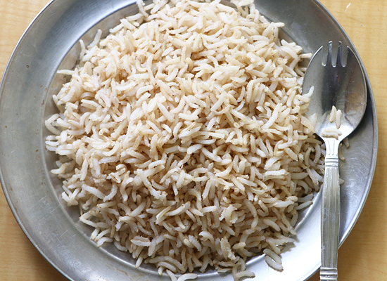 Instant pot brown basmati rice recipe serve hot
