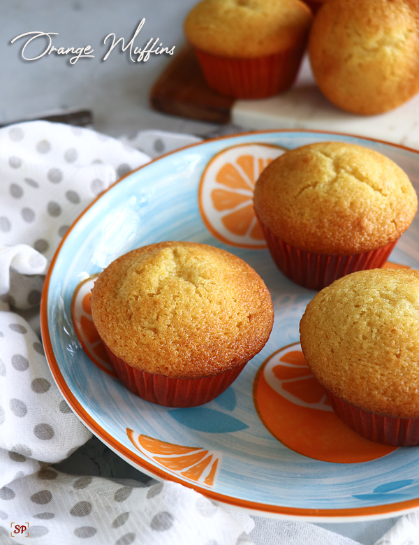 orange muffins recipe
