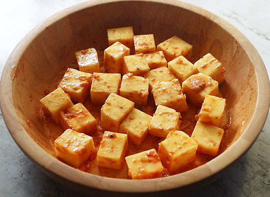 Paneer 65 Recipe Step2