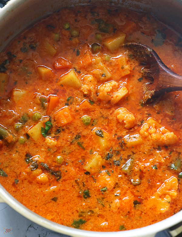 Mixed Vegetable Curry Recipe
