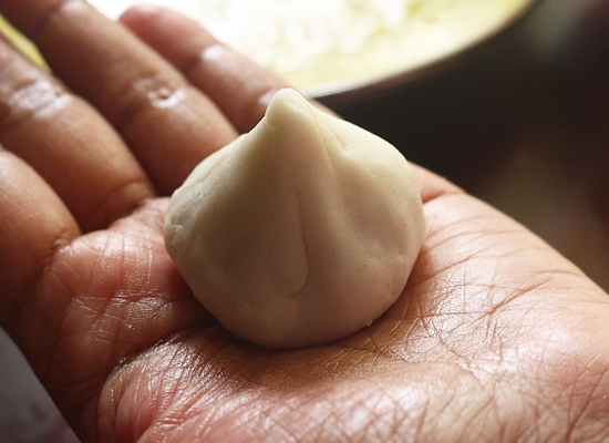 modak recipe shape as modak