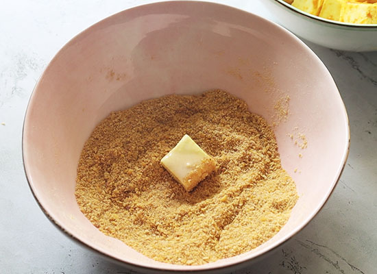dip in cornflakes breadcrumbs mixture