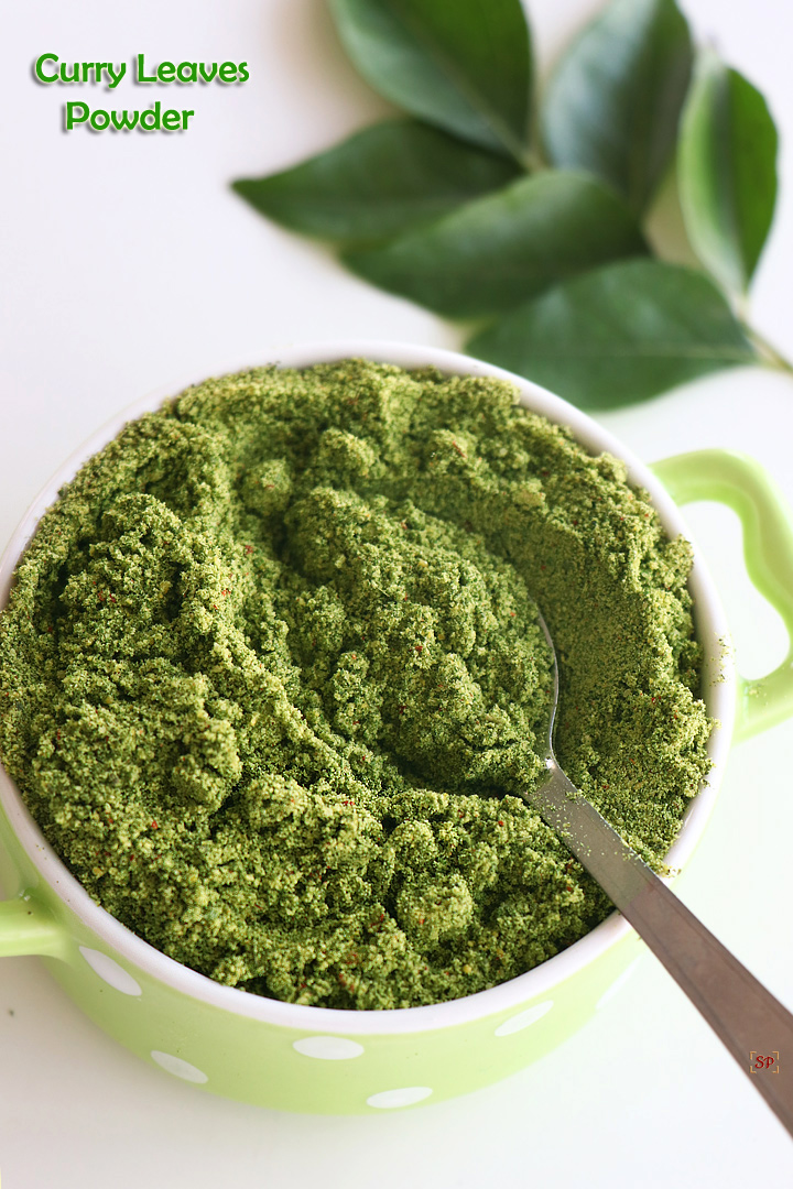 curry leaves powder recipe