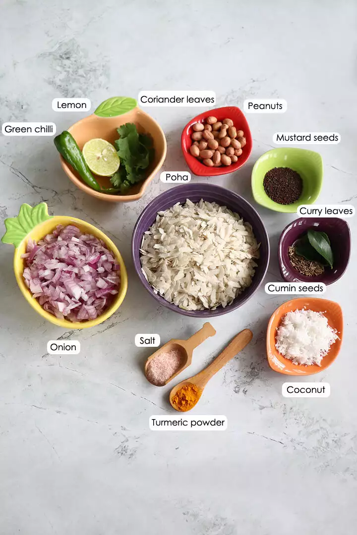 Poha Recipe   Kanda Poha   Kanda Batata Poha - 51