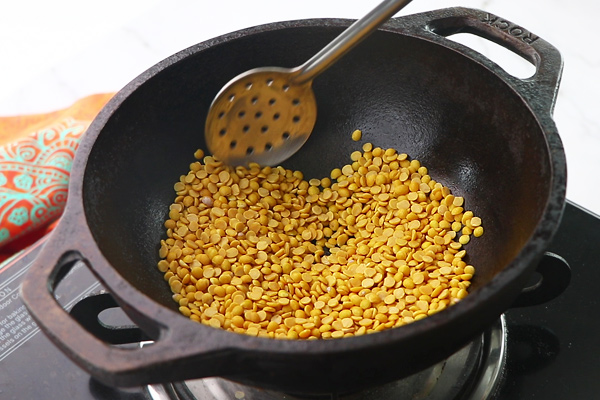 roast toor dal