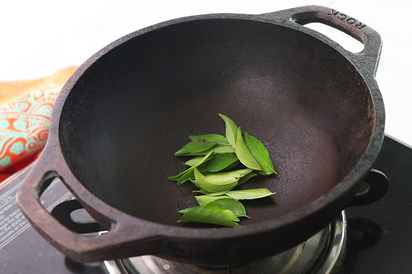 add curry leaves