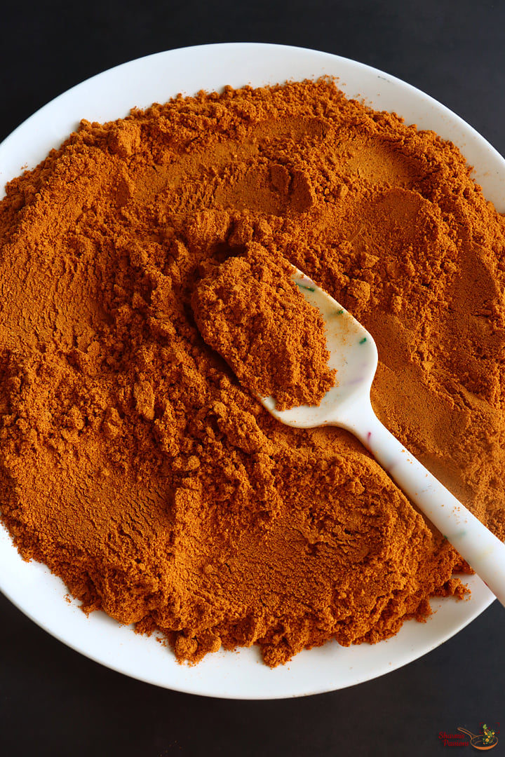 sambar powder just made