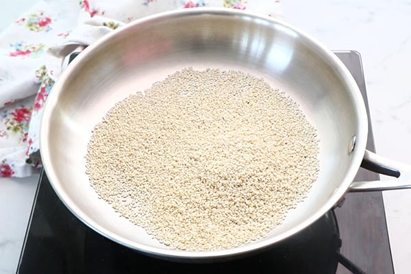 add sesame seeds