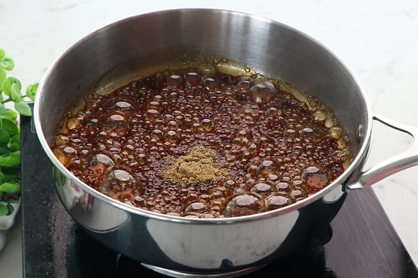 add spice powders
