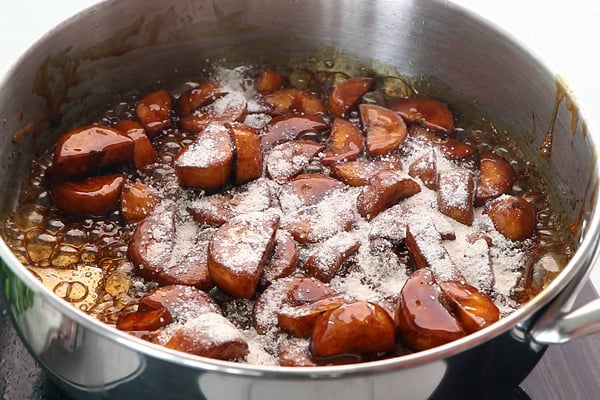 add rice sugar mix