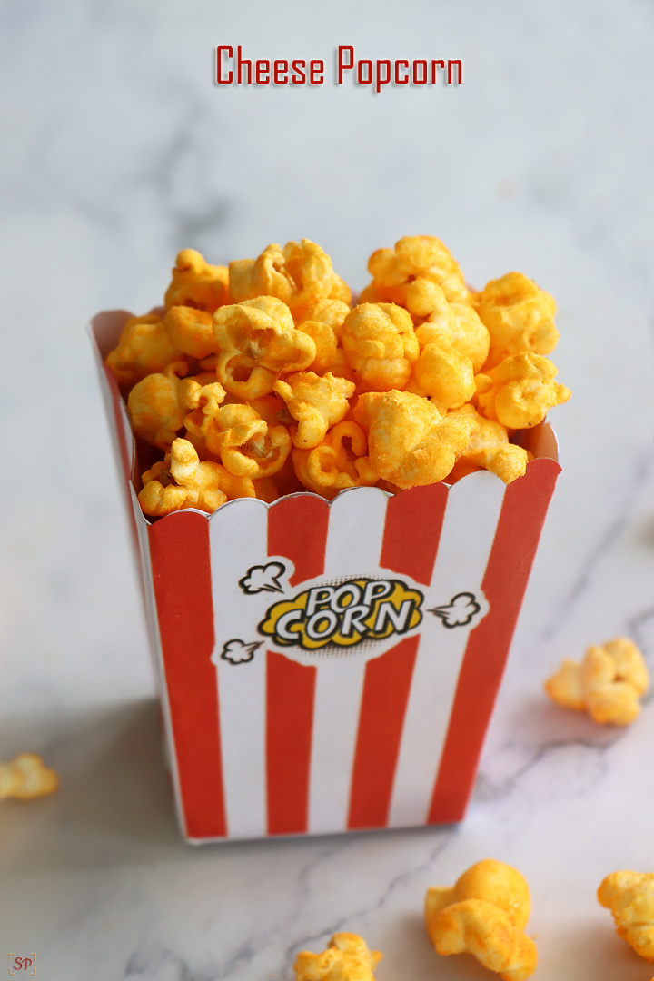 Cheese Popcorn Recipe - Sharmis Passions