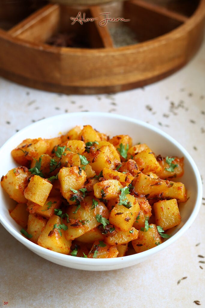 Jeera Aloo Recipe Sharmis Passions