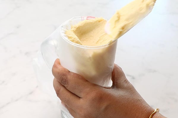 transfer to piping bag