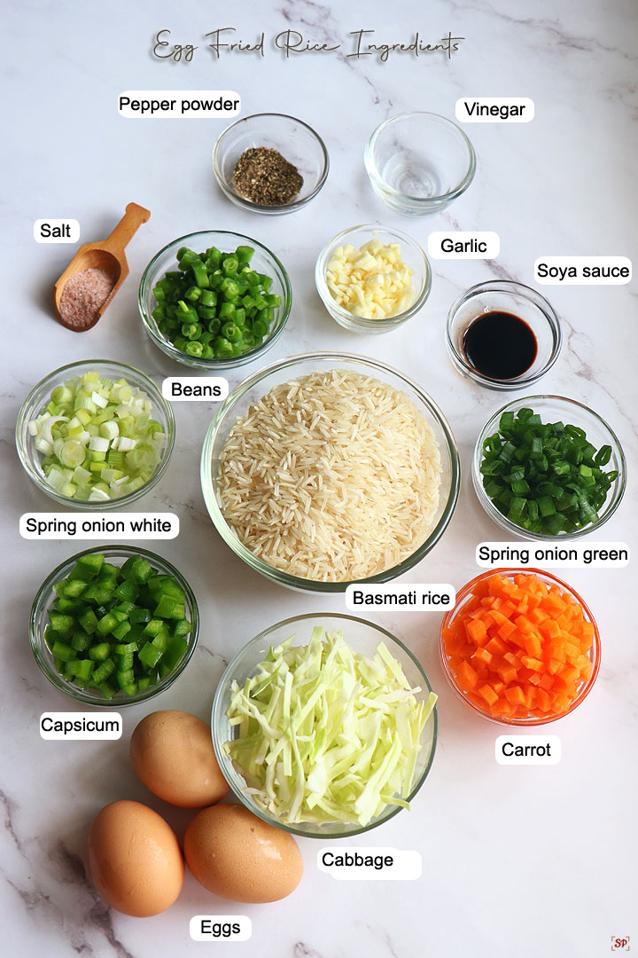 egg fried rice ingredients