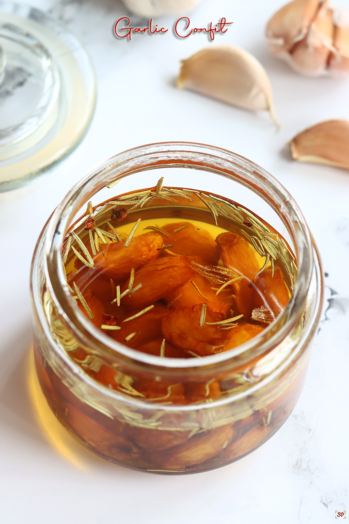 Easy 2-Ingredient Garlic Confit & Shallot Confit, Recipe