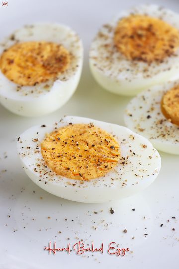 How to Make Perfect Hard Boiled Eggs - Sharmis Passions