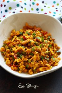 Egg Bhurji Recipe | Anda Bhurji Recipe - Sharmis Passions
