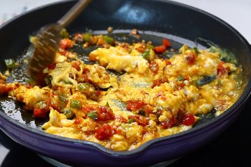 Egg Bhurji Recipe | Anda Bhurji Recipe - Sharmis Passions