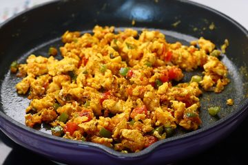 Egg Bhurji Recipe | Anda Bhurji Recipe - Sharmis Passions