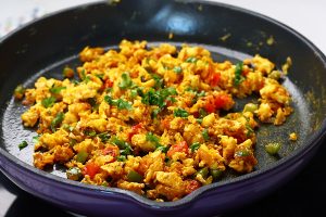 Egg Bhurji Recipe | Anda Bhurji Recipe - Sharmis Passions