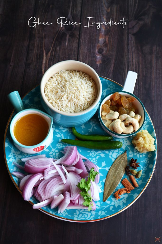 Ghee Rice Recipe Sharmis Passions