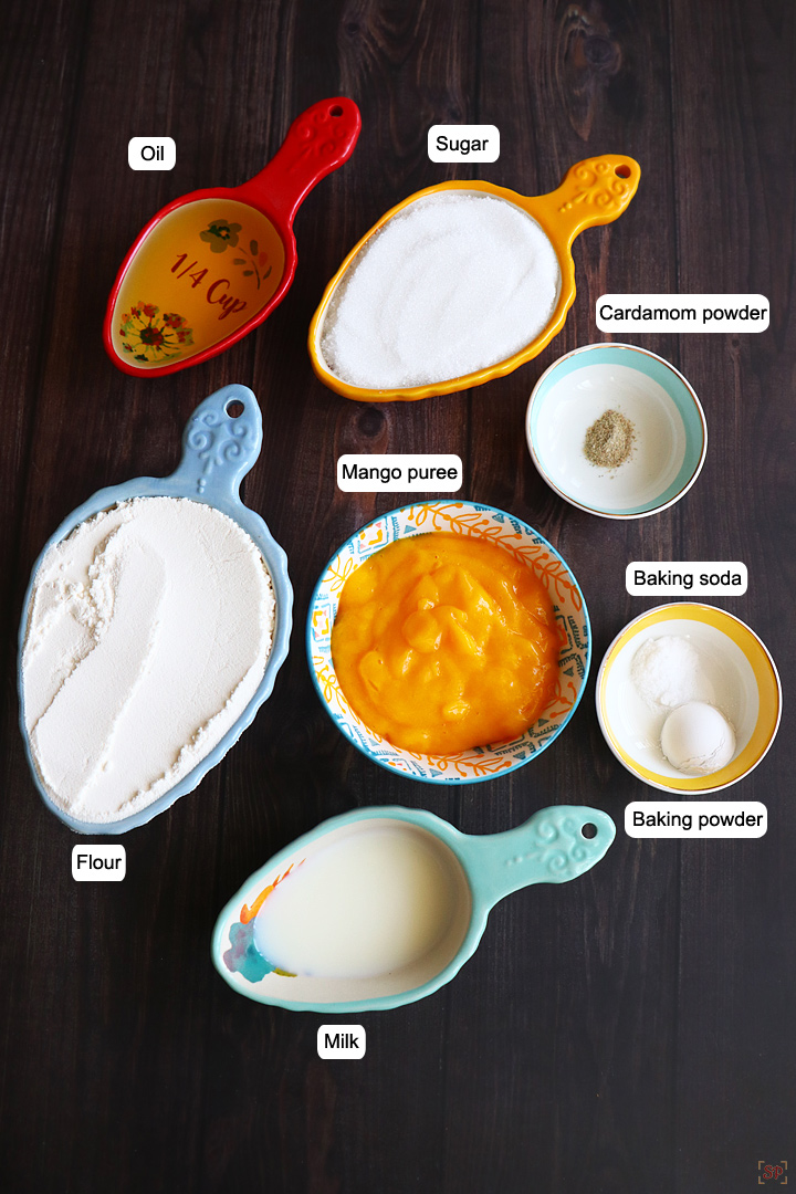 mango cake ingredients