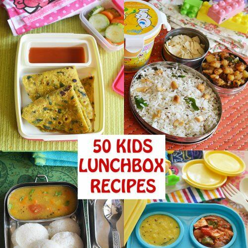Lunchbox Recipes  Kids Lunch Box Recipes - Sharmis Passions