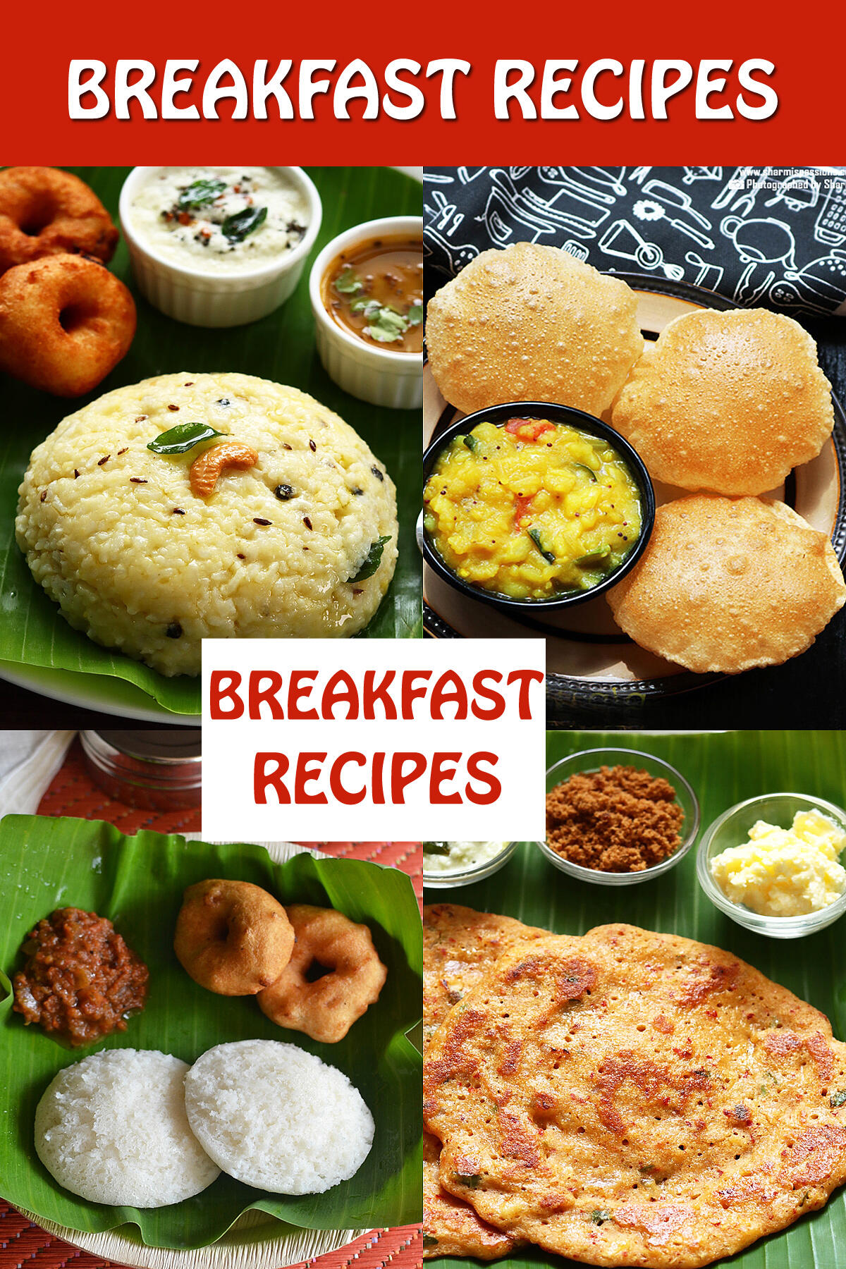 a collection of breakfast recipes