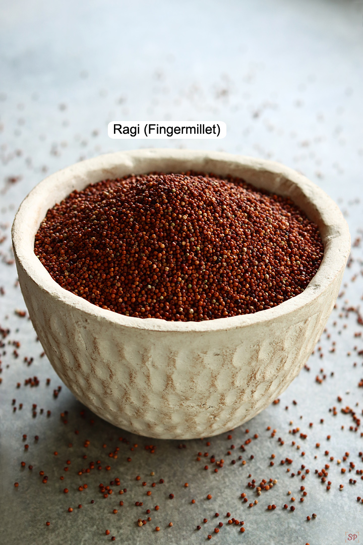 whole ragi or fingermillet