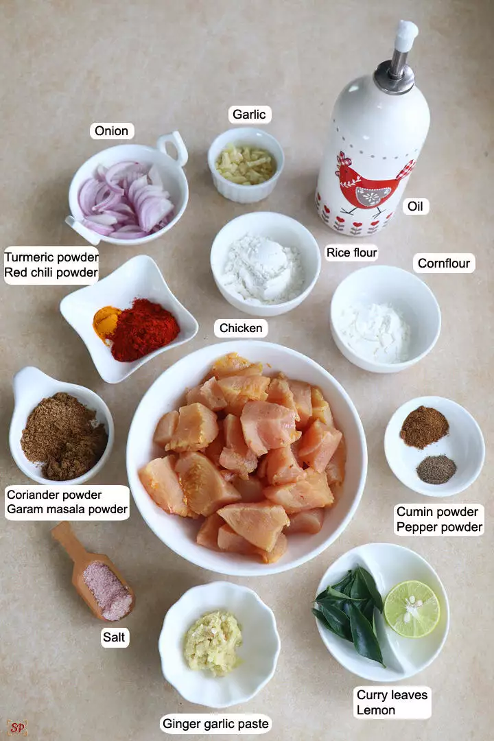 chicken fry ingredients