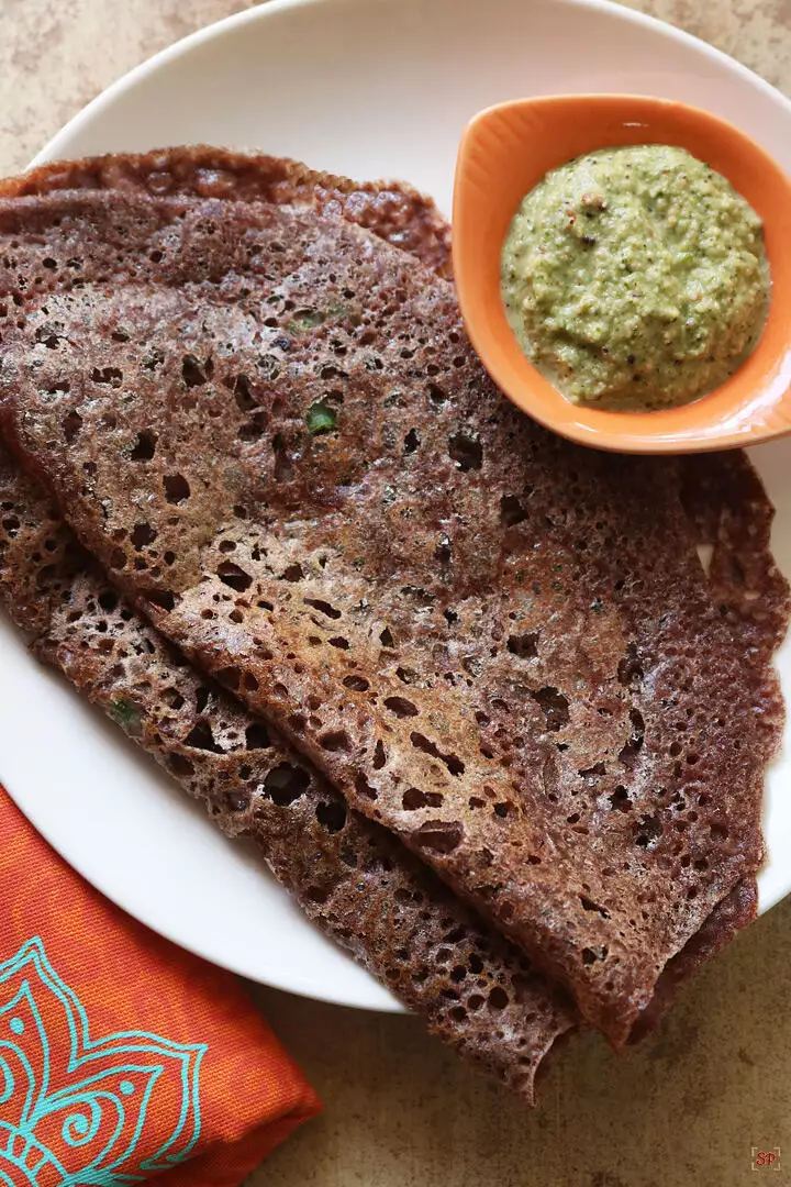 Ragi Dosa Recipe   Finger Millet Dosa Recipe  2 ways  - 74