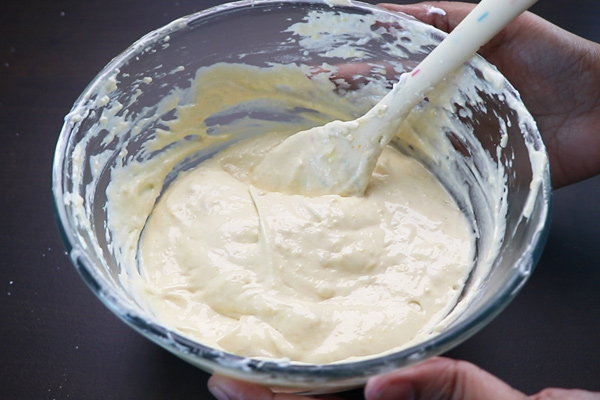 mix well to form a batter