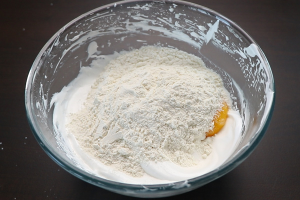 add in flour mixture