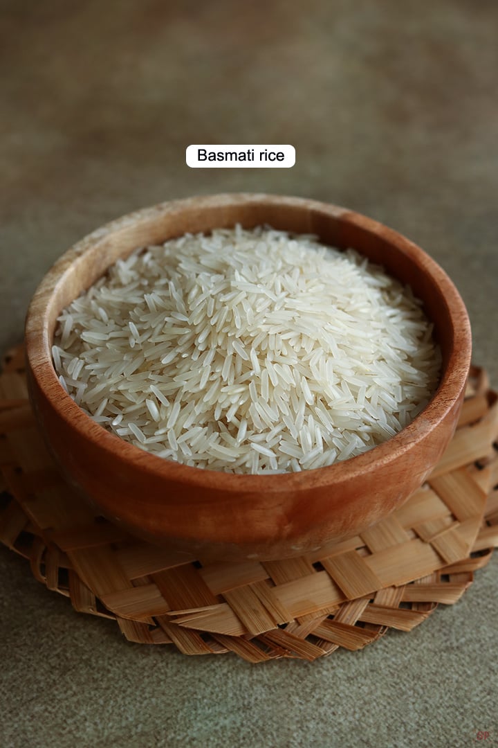raw basmati rice