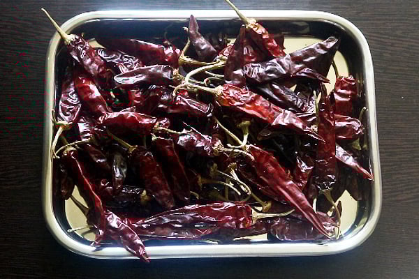 long red chilies
