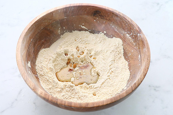 add ghee with cashews